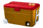 Cooler box with dispenser system